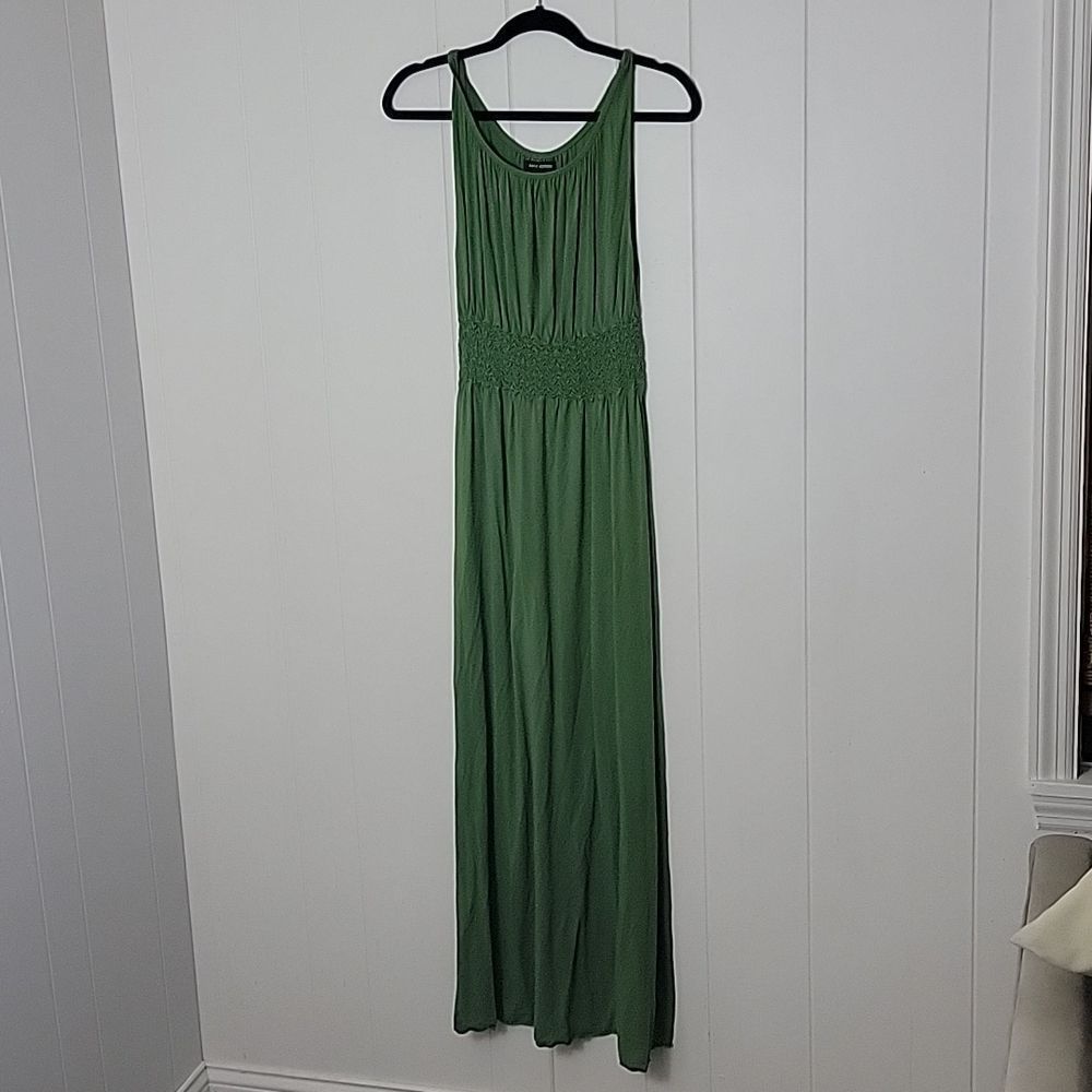 Elegant Green Maxi Dress